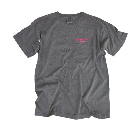 Miami Beach Summer Paradise T-Shirt - Picture 3 of 7